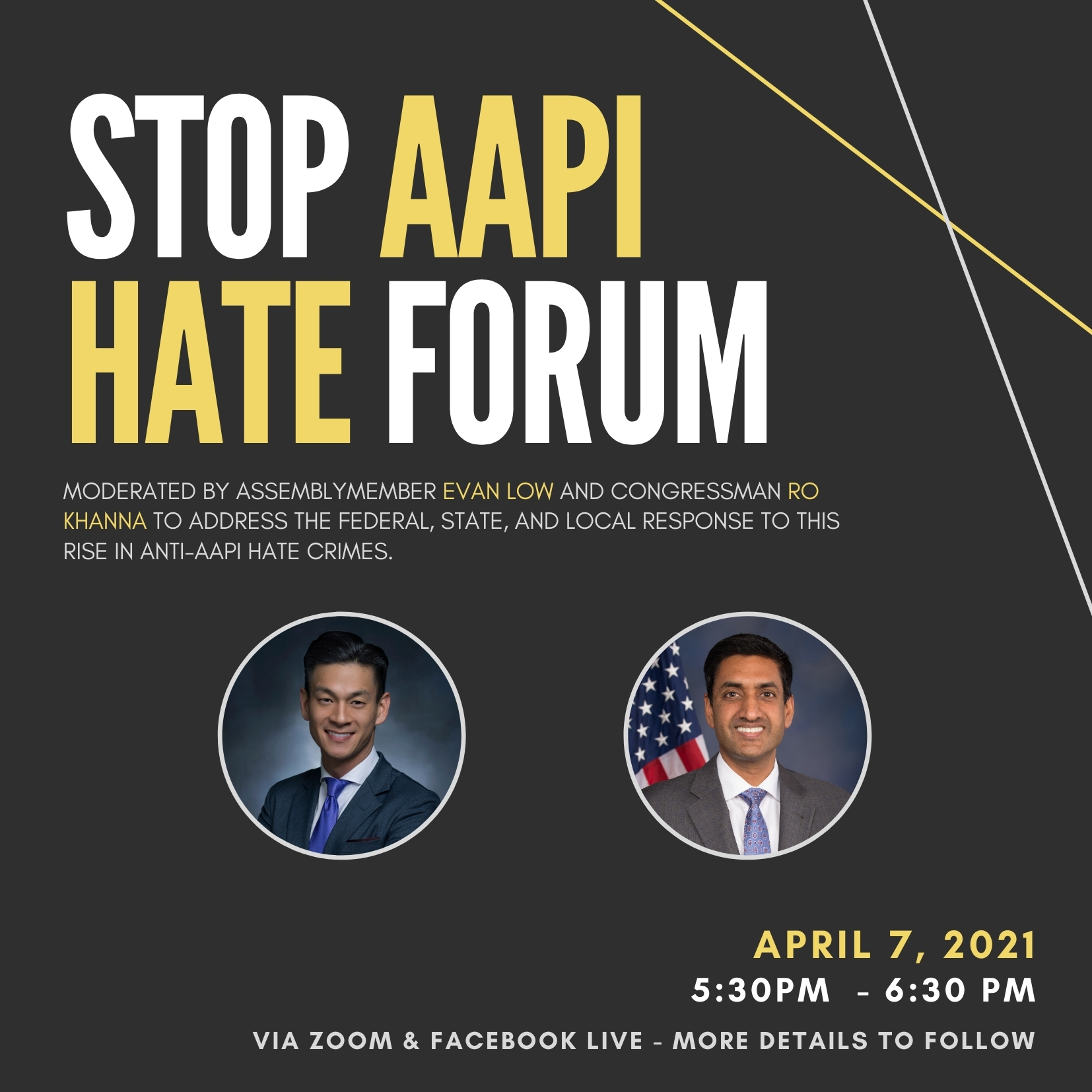 Stop AAPI Hate Crimes Forum
