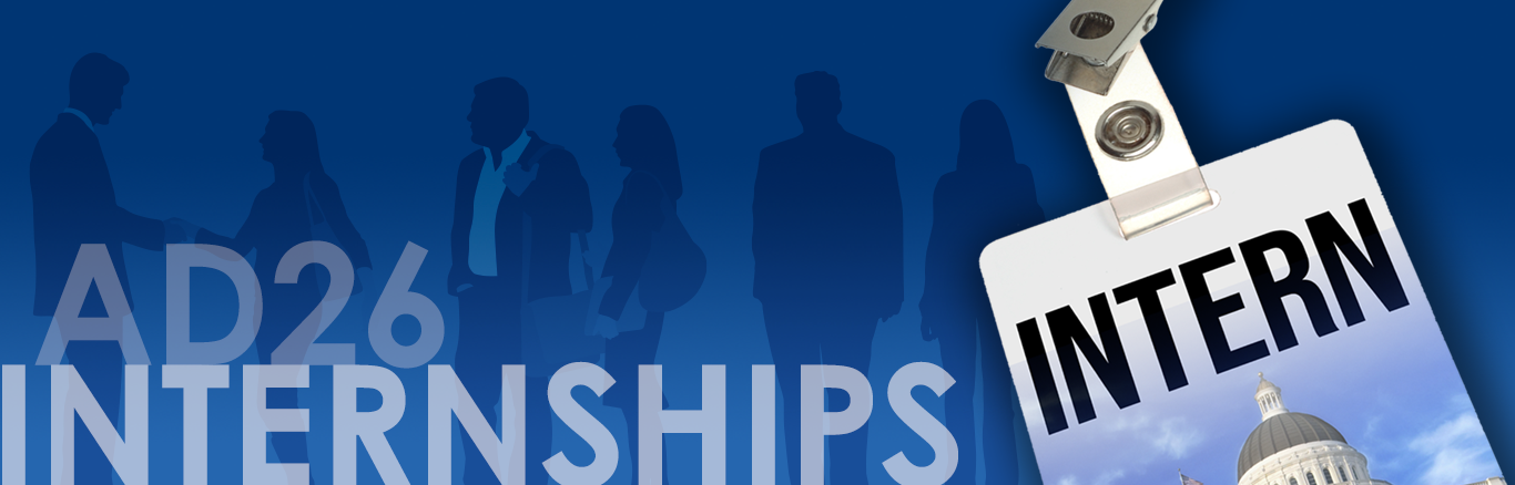 Asm. Ahrens Internship Graphic