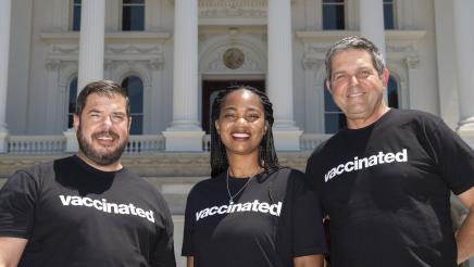 Members of the Democratic Caucus who are vaccinated