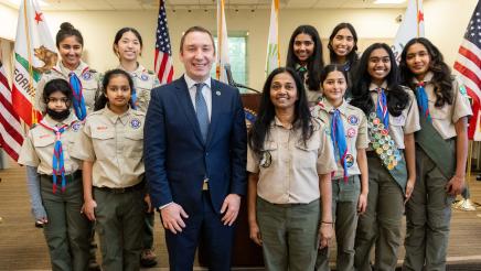 Asm. Ahrens photo with guests at the event