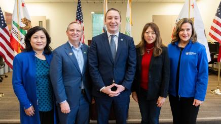 Asm. Ahrens photo with guests at the event