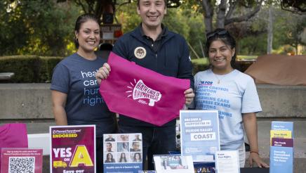 Asm. Ahrens Fall Harvest Festival photo with guests Planned Parenthood