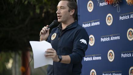 Asm. Ahrens remarks Fall Harvest Festival photo