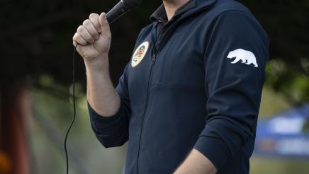 Asm. Ahrens remarks Fall Harvest Festival photo