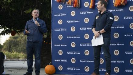 Asm. Ahrens Fall Harvest Festival Photo Larry Klein Sunnyvale Mayor